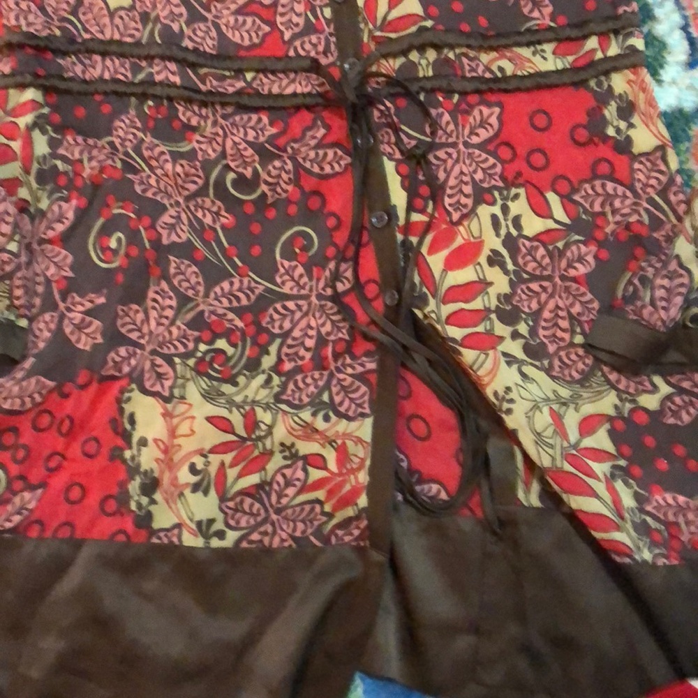 Johnny Was tunic button down - Picture 6 of 9